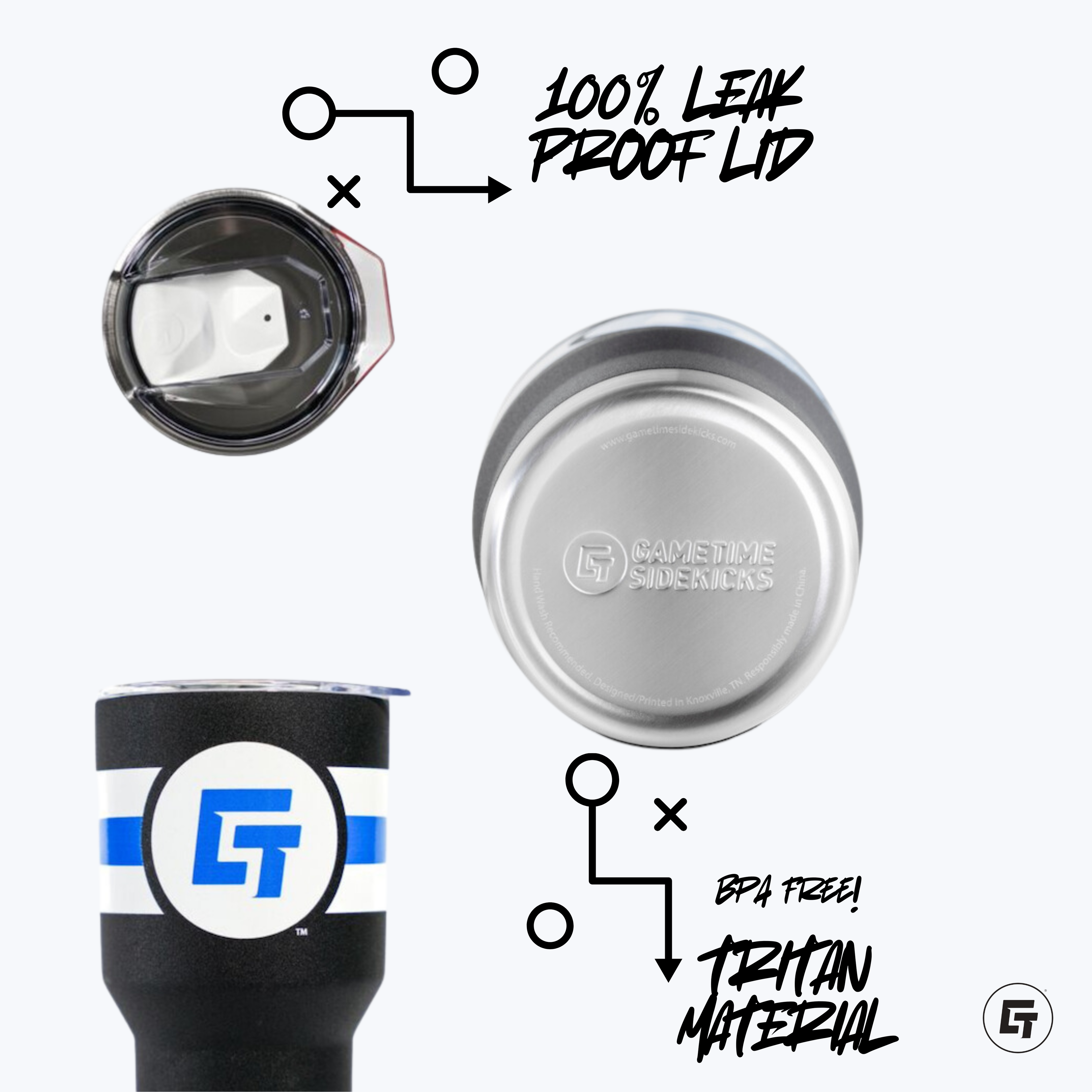 Vegas High Rollers - 30oz Black Tumbler