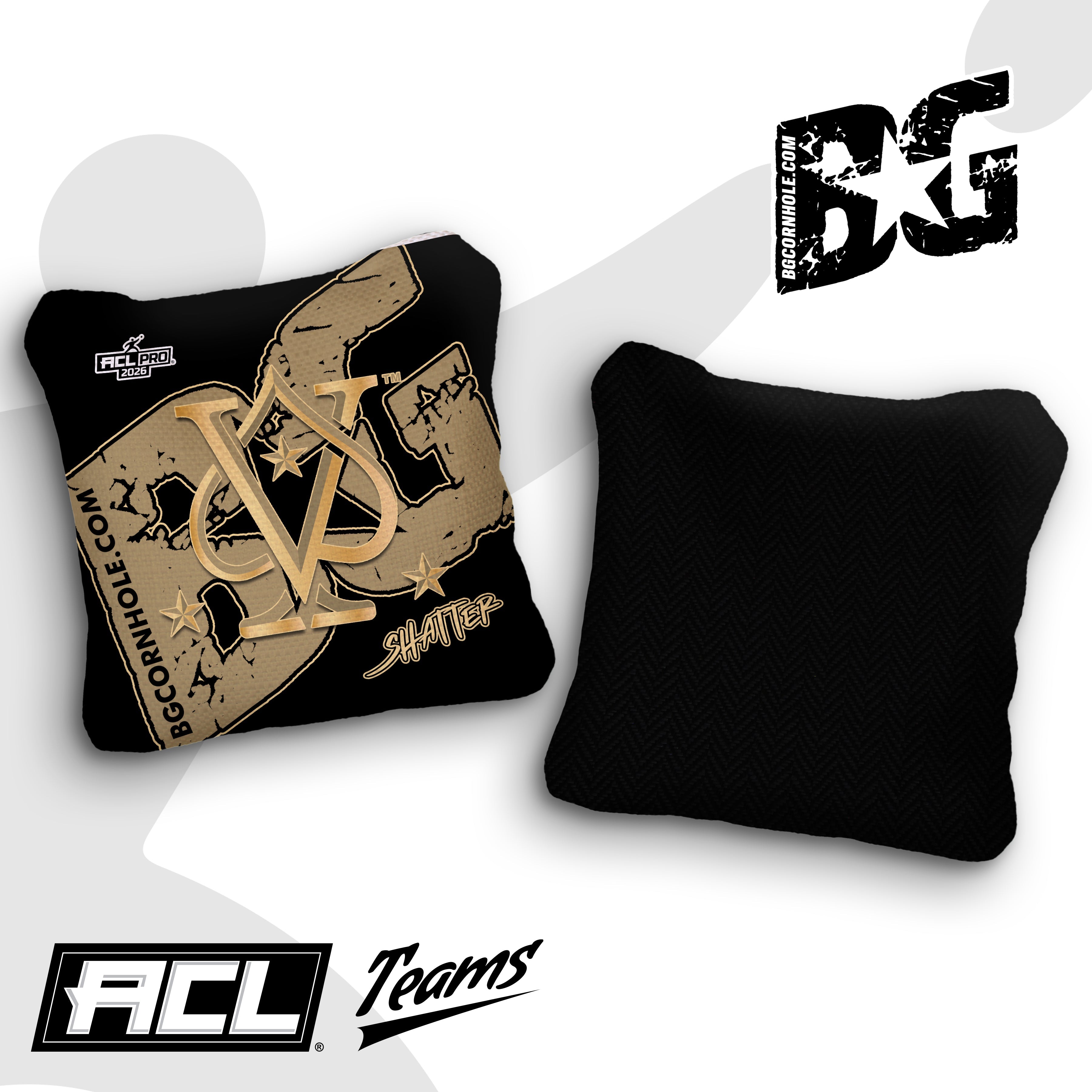 2026 BG Cornhole ACL Pro Bags “Vegas High Rollers” Edition - SET OF 4 BAGS