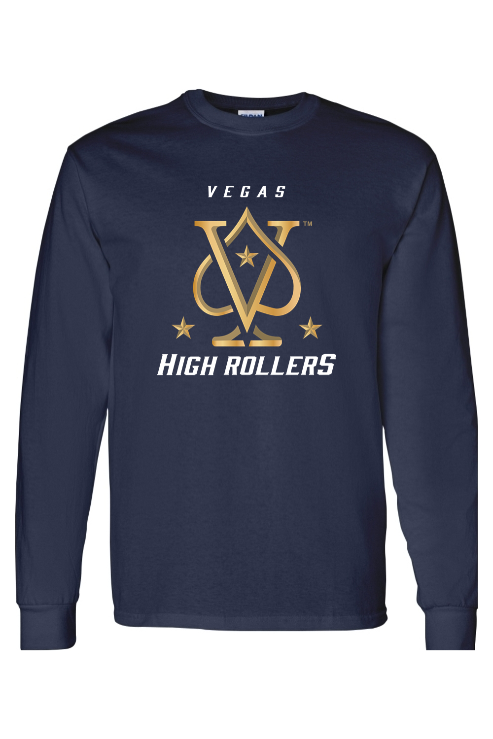 Vegas High Rollers - Gildan Heavy Cotton Long Sleeve T-Shirt