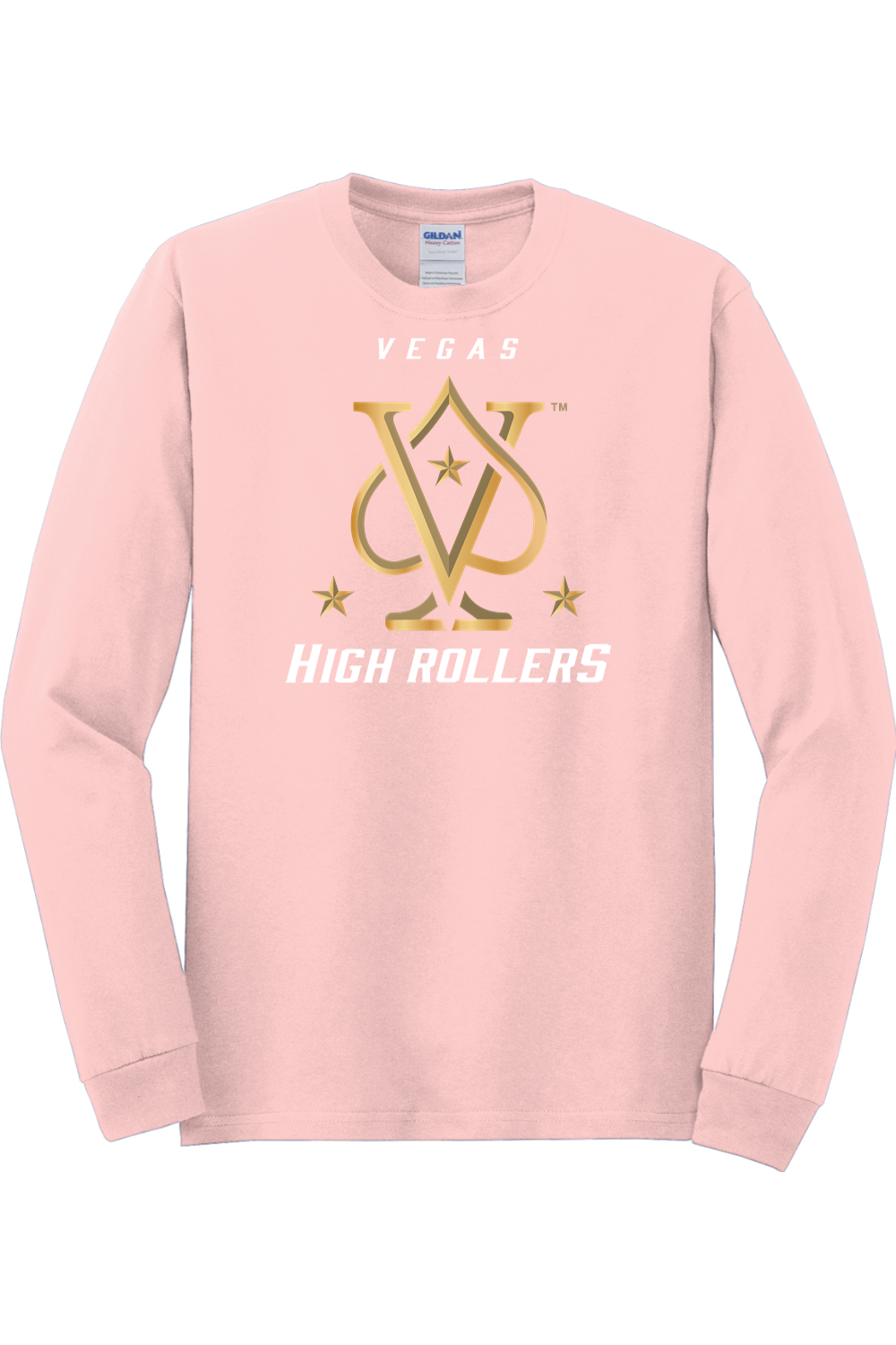 Vegas High Rollers - Gildan Heavy Cotton Long Sleeve T-Shirt