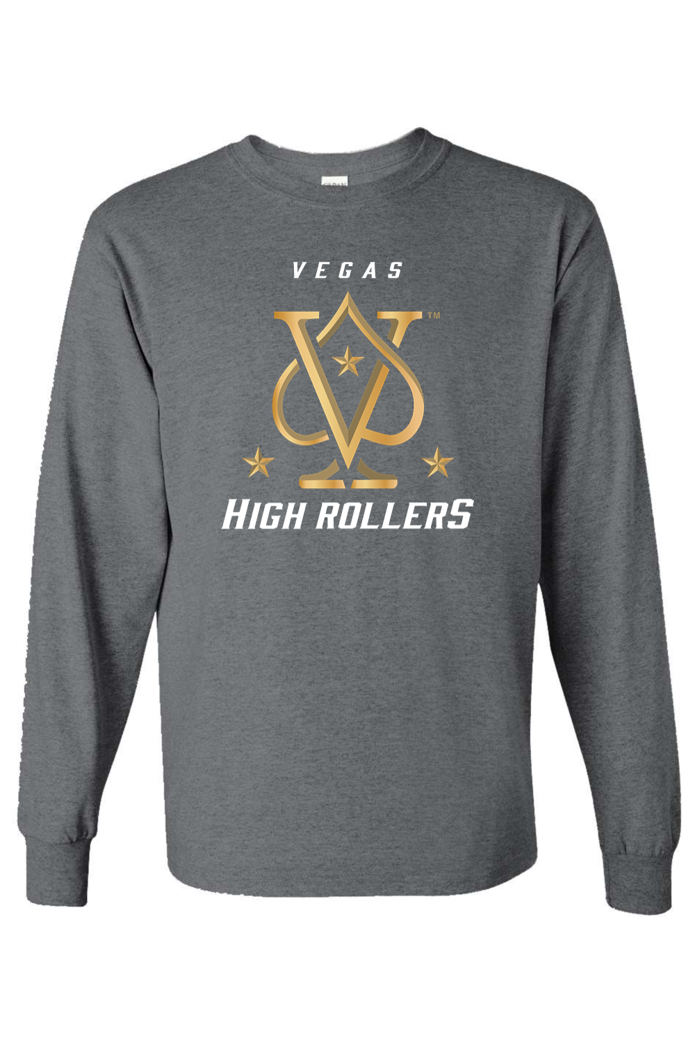 Vegas High Rollers - Gildan Heavy Cotton Long Sleeve T-Shirt