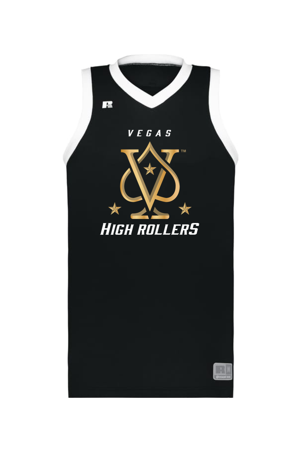 Vegas High Rollers - Russell Elite Basketball Jersey Powered by Coolcore