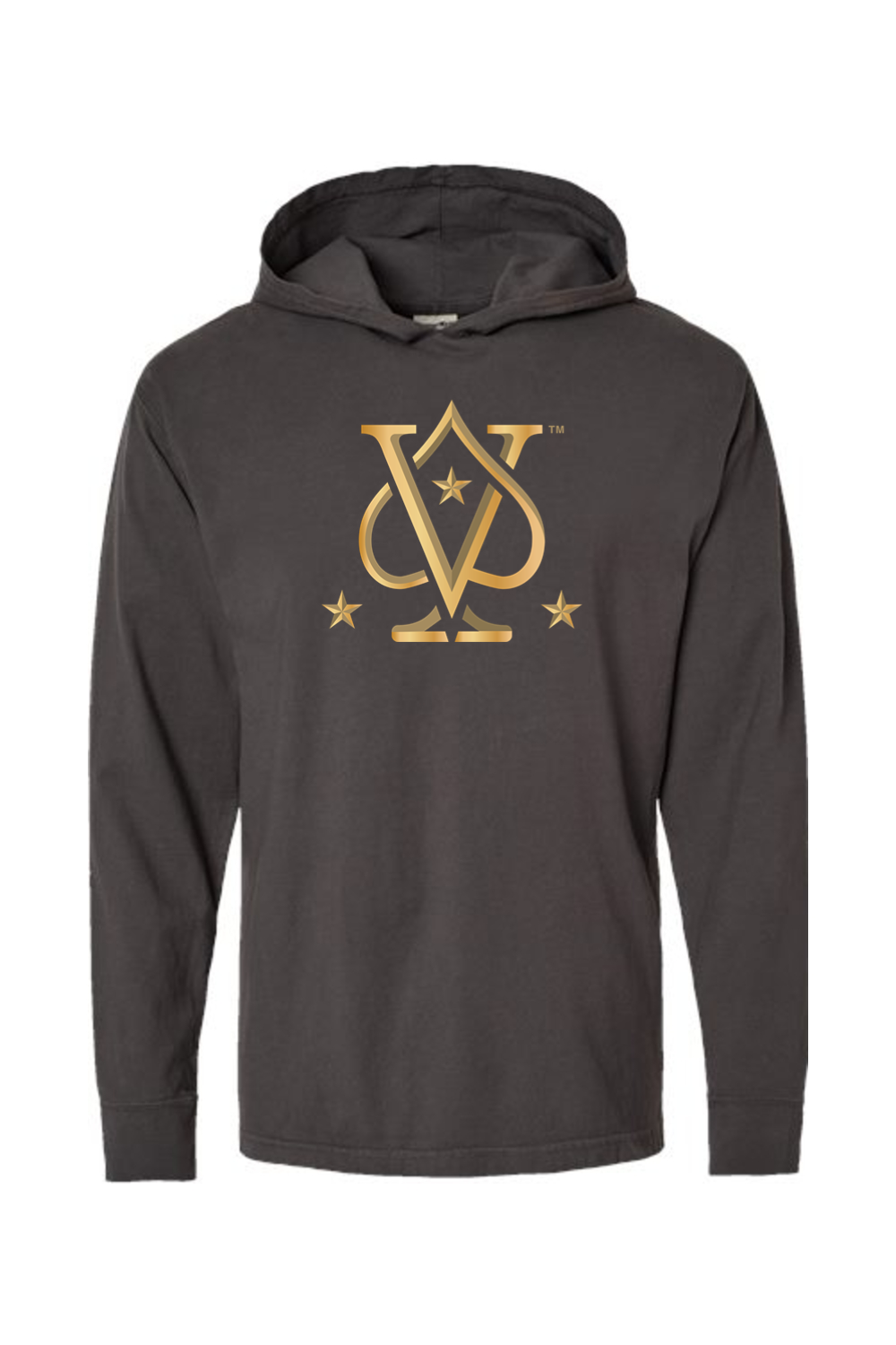 Vegas High Rollers - ComfortWash by Hanes Garment-Dyed Jersey Hooded Long Sleeve T-Shirt