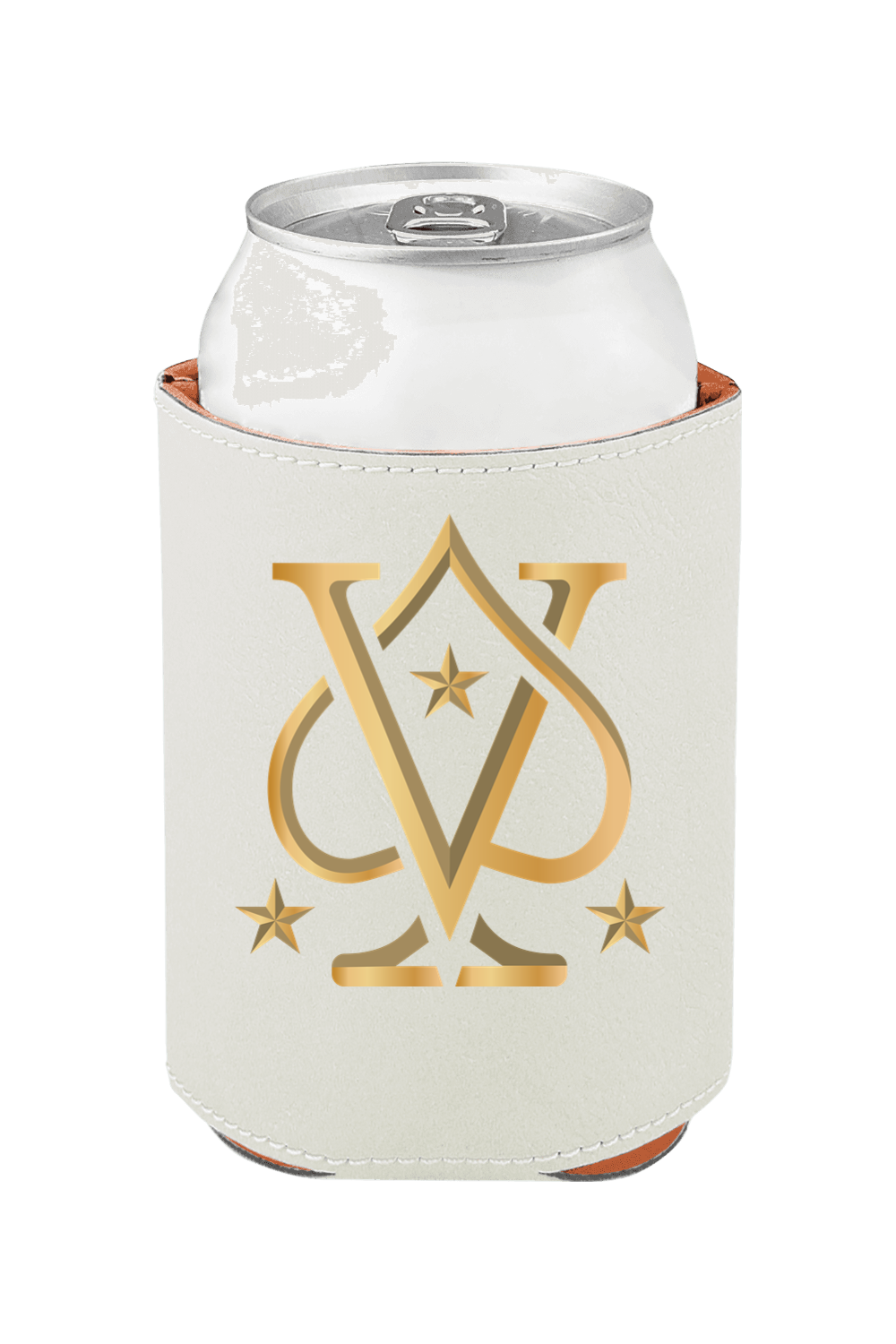 Vegas High Rollers - 3 3/4" Laserable Leatherette Beverage Holder