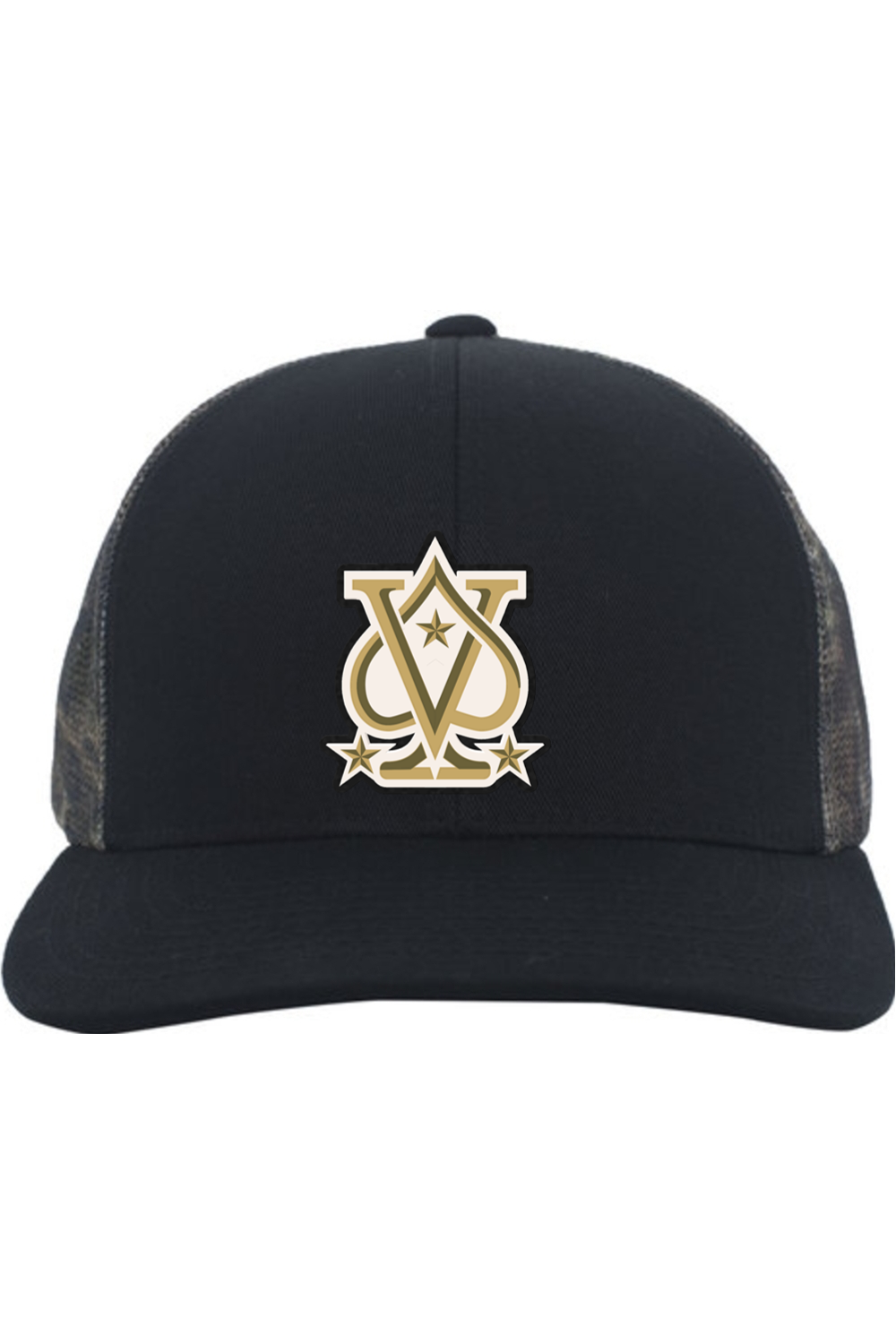 Vegas High Rollers - Pacific Headwear Camo Snapback Trucker Cap