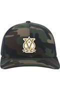 Vegas High Rollers - Pacific Headwear Camo Snapback Trucker Cap