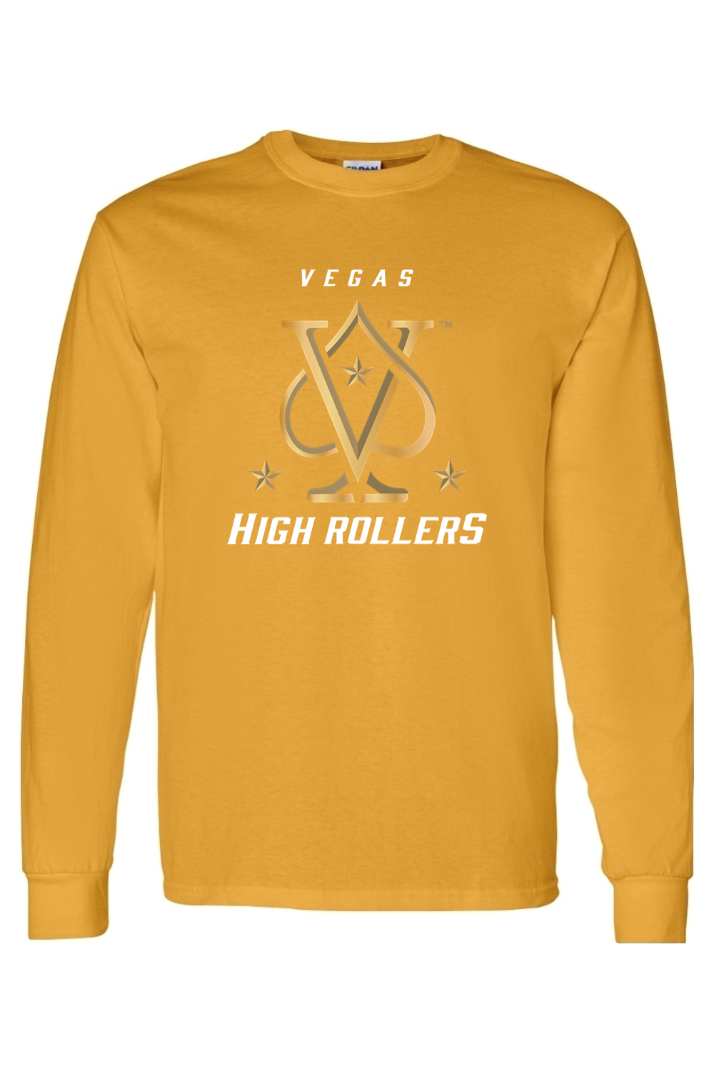 Vegas High Rollers - Gildan Heavy Cotton Long Sleeve T-Shirt