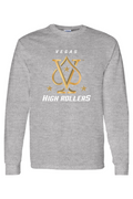 Vegas High Rollers - Gildan Heavy Cotton Long Sleeve T-Shirt