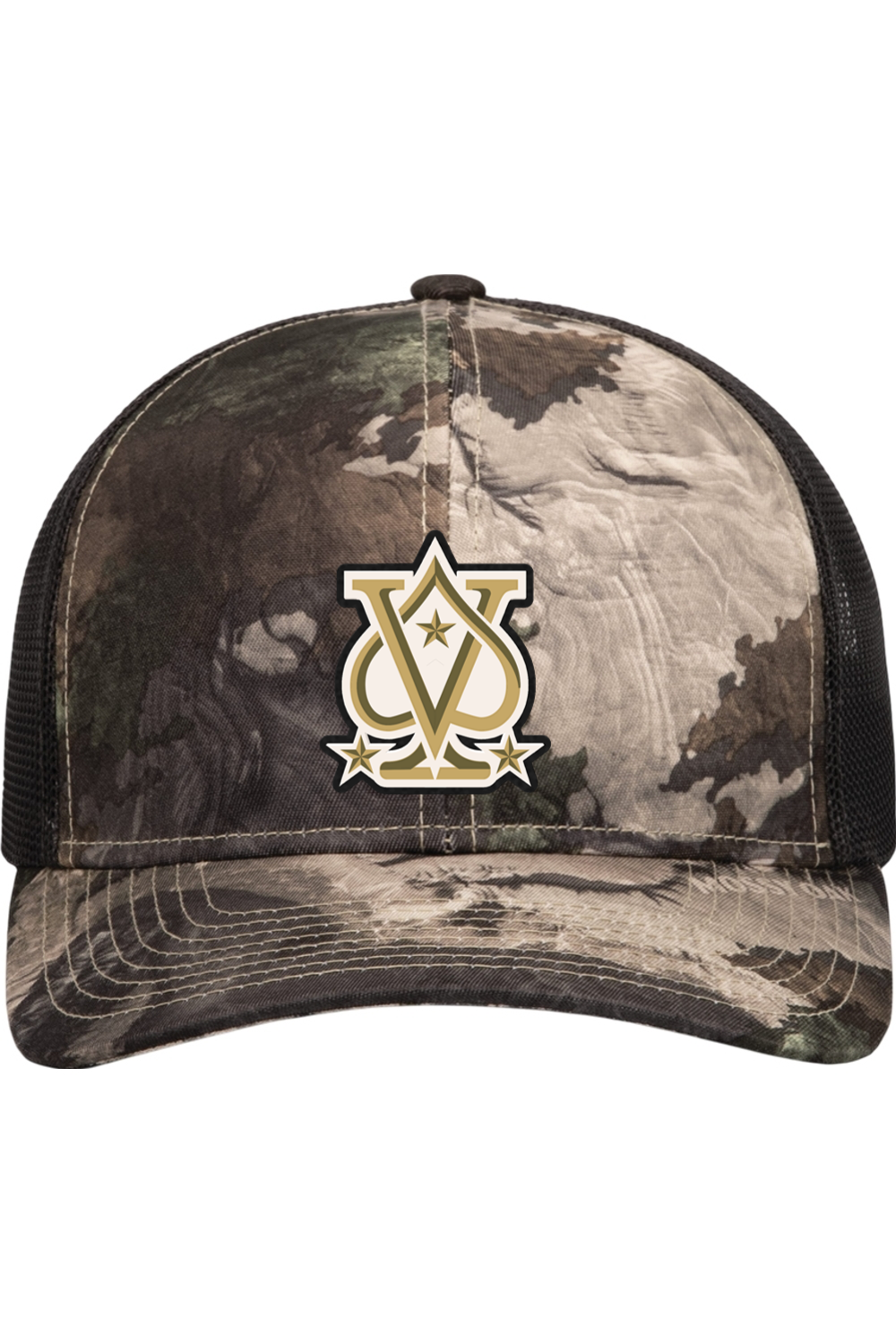 Vegas High Rollers - Pacific Headwear Camo Snapback Trucker Cap