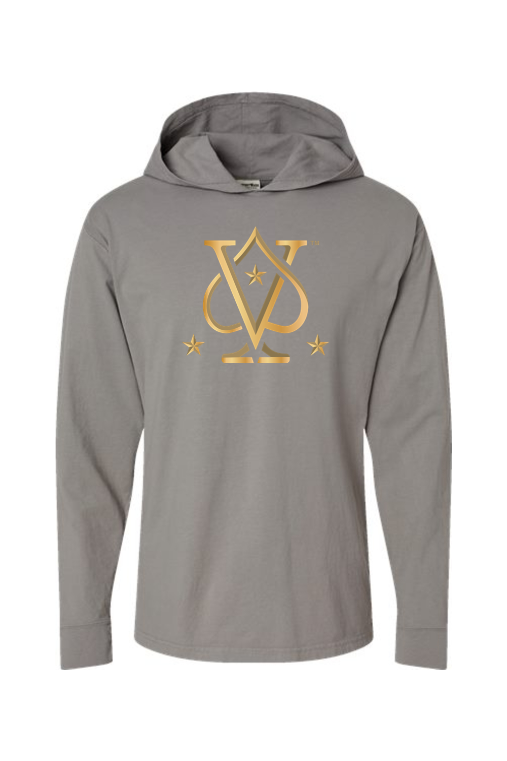 Vegas High Rollers - ComfortWash by Hanes Garment-Dyed Jersey Hooded Long Sleeve T-Shirt