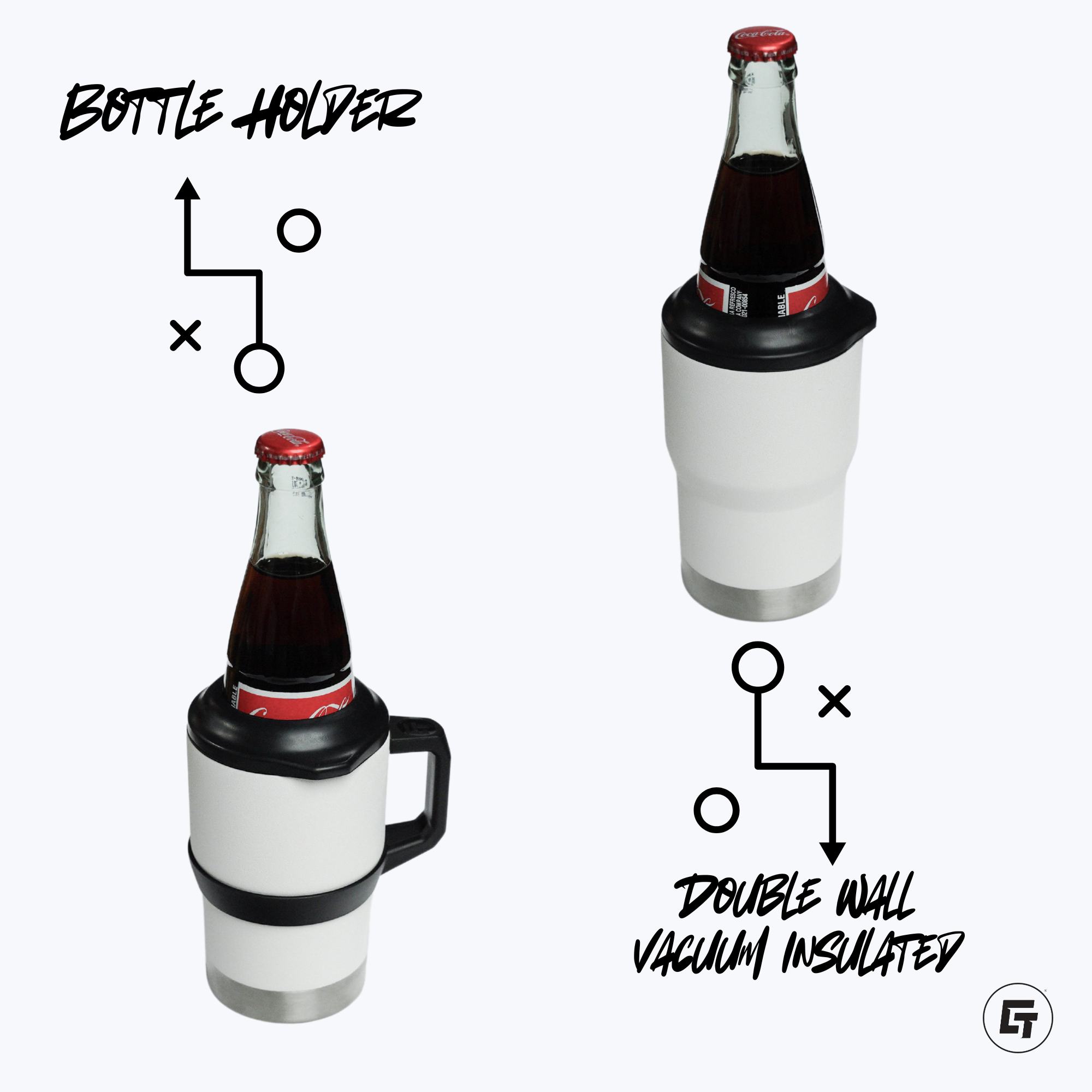 Vegas High Rollers - Full Jacket 2.0 Stainless Steel Can-Bottle Cooler