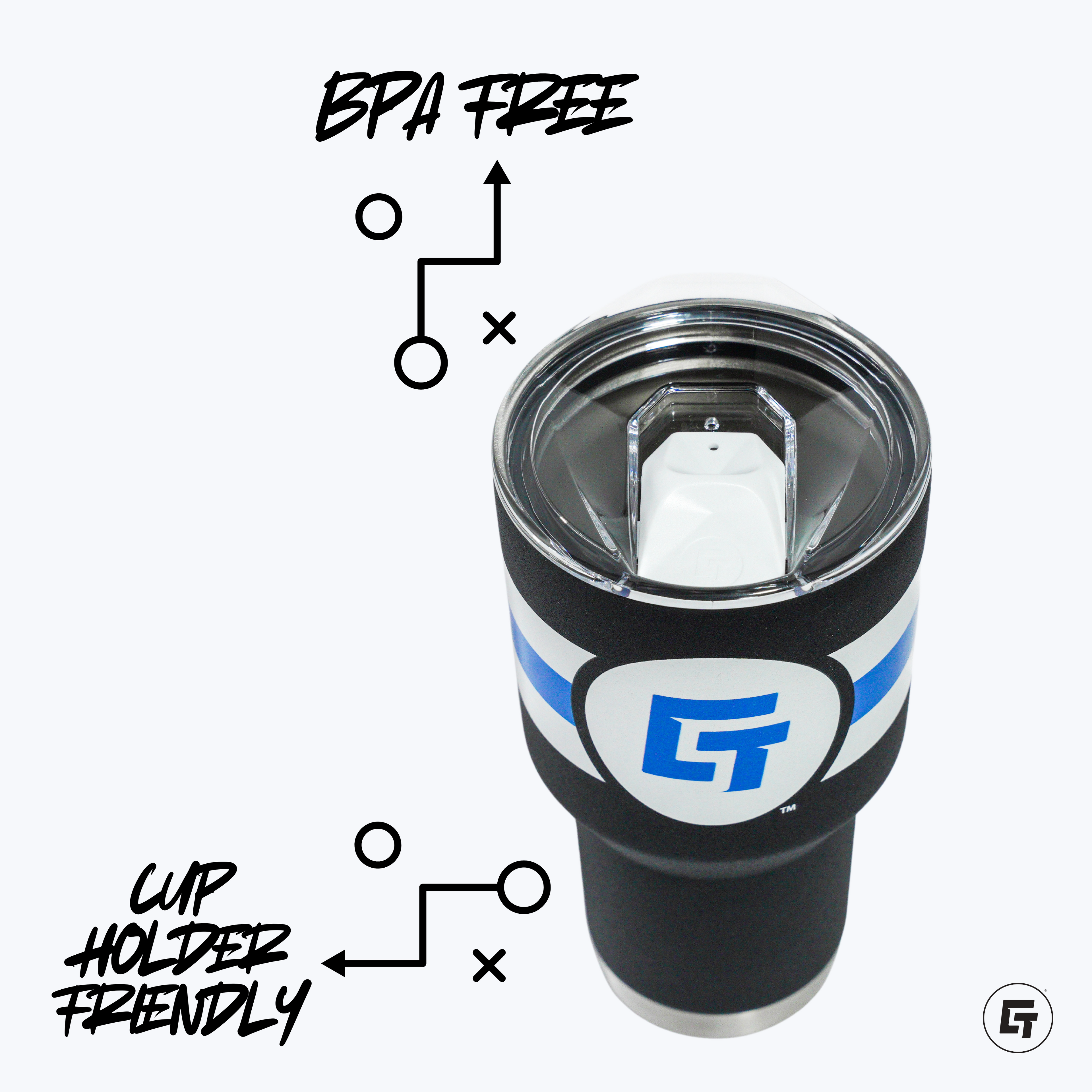 Vegas High Rollers - 30oz Black Tumbler