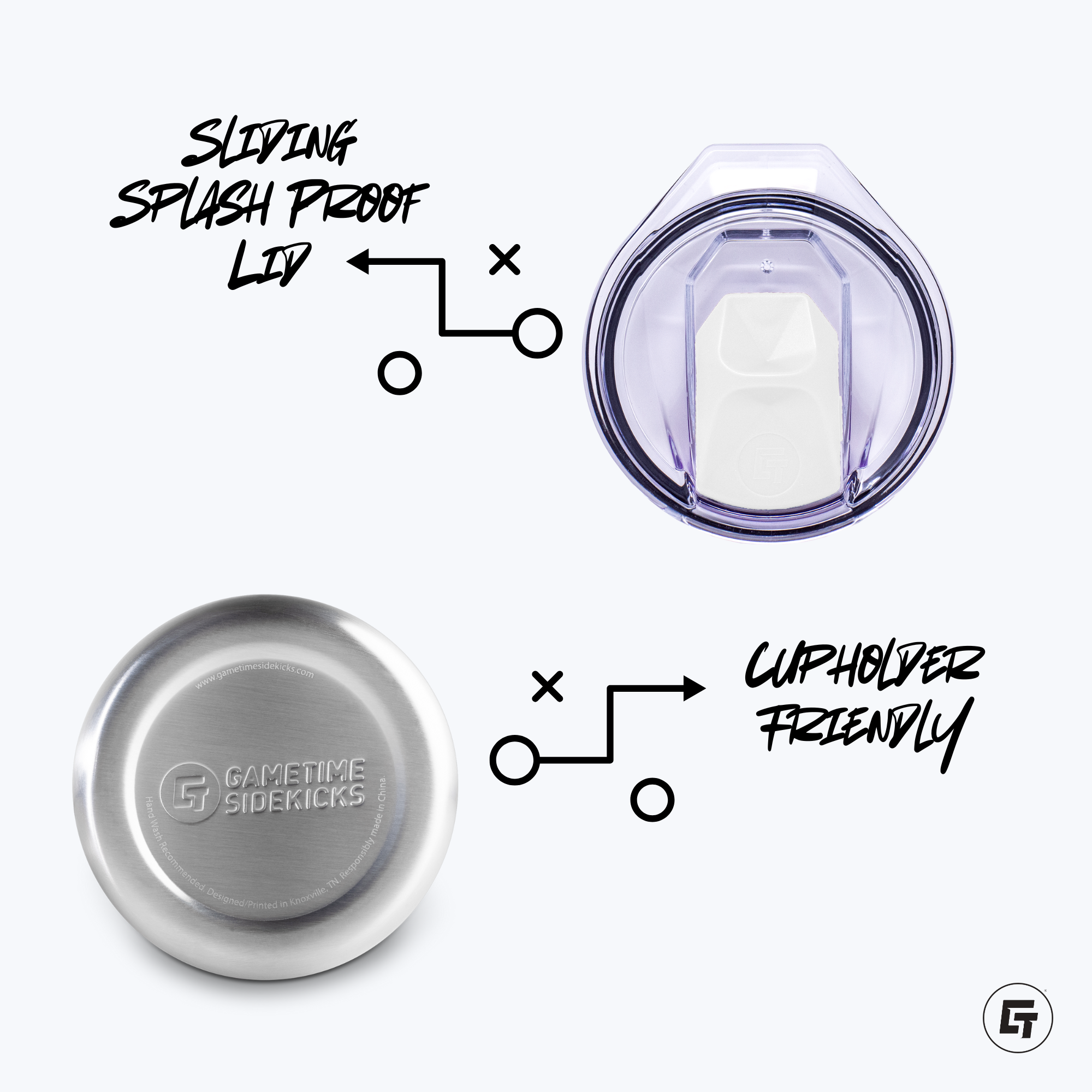 Vegas High Rollers - 12oz Black Stemless Tumbler