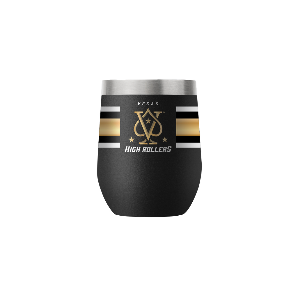 Vegas High Rollers - 12oz Black Stemless Tumbler