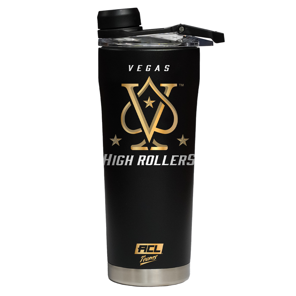 Vegas High Rollers - Black Shaker Bottle