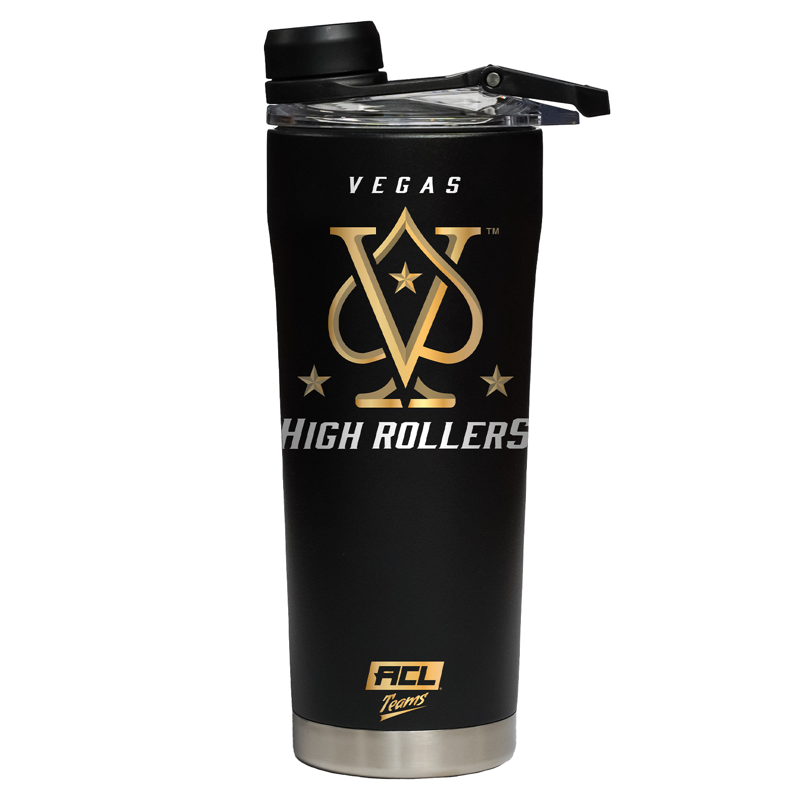 Vegas High Rollers - Black Shaker Bottle