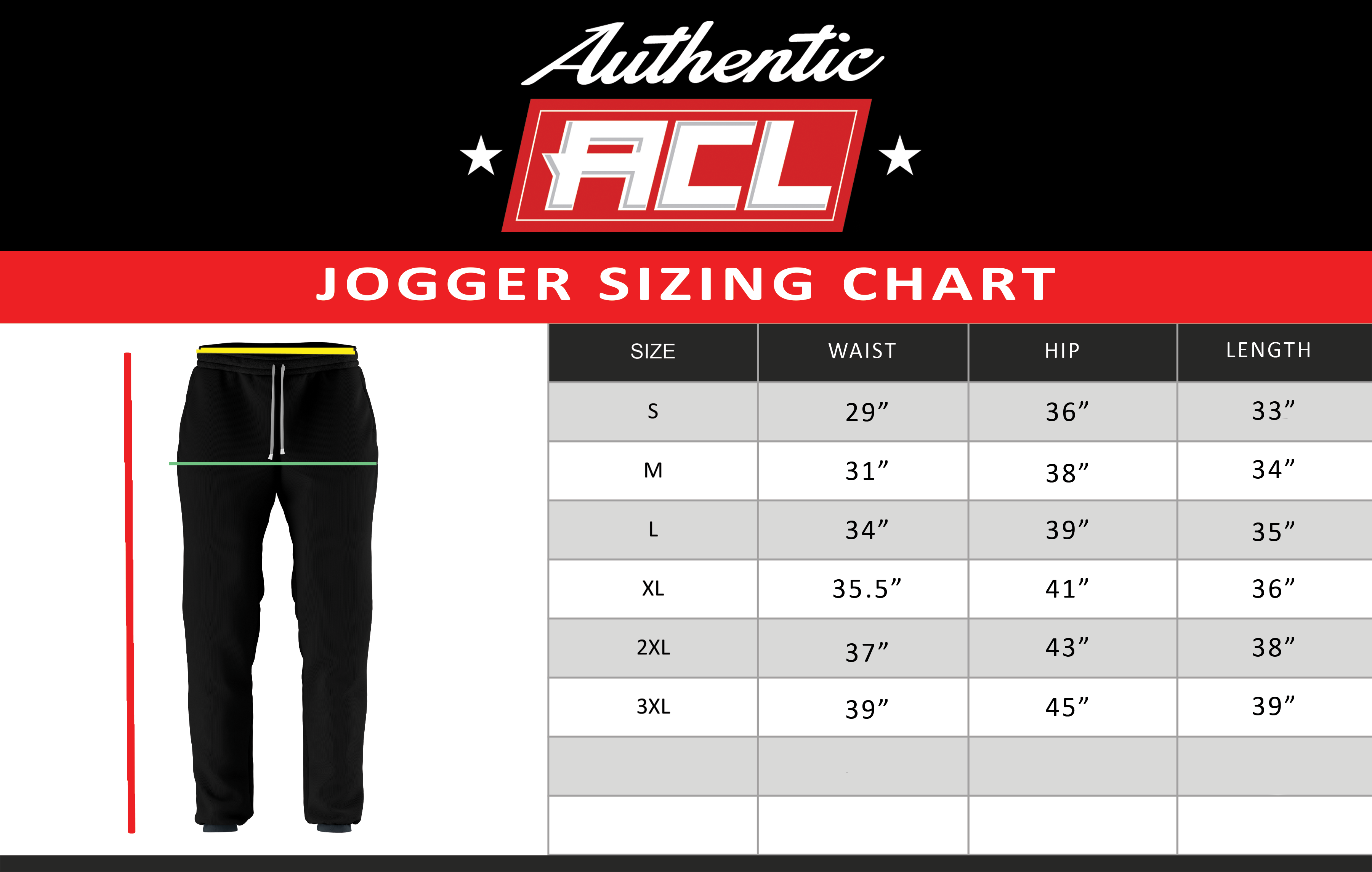 AUTHENTIC ACL PRO HIGH ROLLERS "FAN GEAR" 2026-JOGGERS